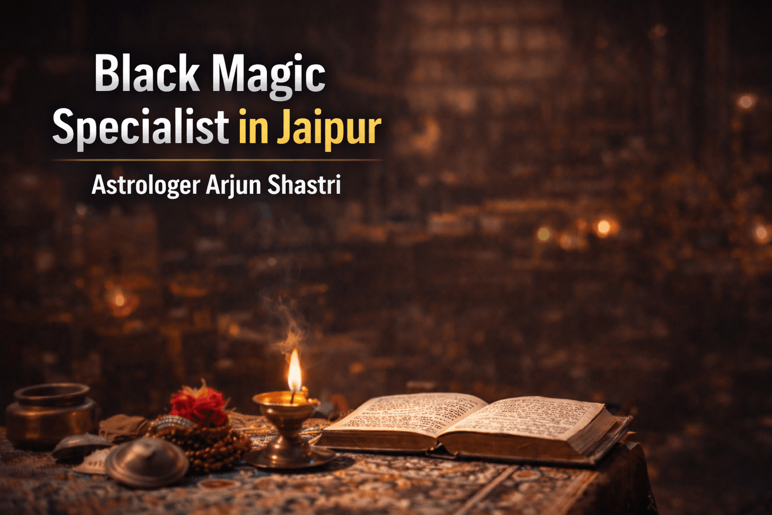 Black Magic Specialist in Jaipur – Finding Peace When Life Feels Unsettled