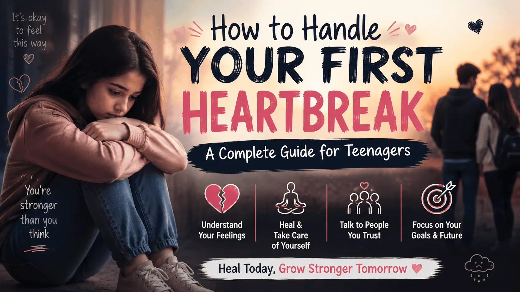 How to Handle Your First Heartbreak: A Complete Guide for Teenagers
