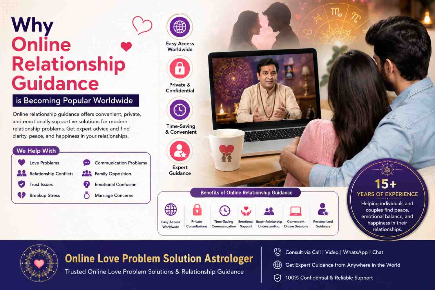 Why Online Relationship Guidance is Becoming Popular Worldwide