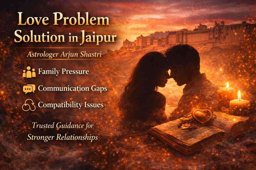 Love Problem Solution in Jaipur Trusted and Ethical Guidance by Astrologer Arjun Shastri
