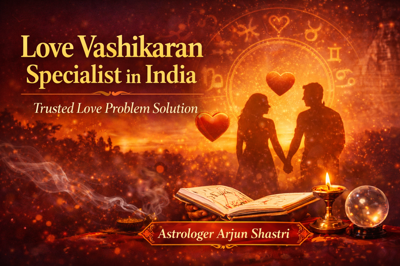 Love Vashikaran Specialist in India – Bringing Lost Feelings Back to Life Naturally