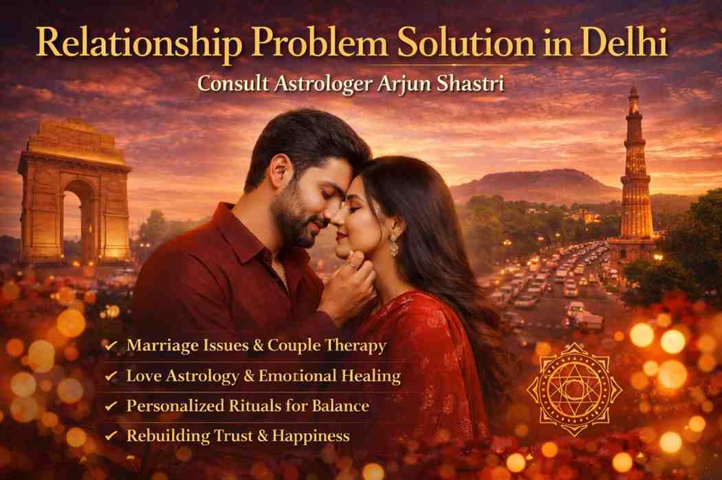 Relationship Problem Solution in Delhi Restoring Love Trust and Understanding