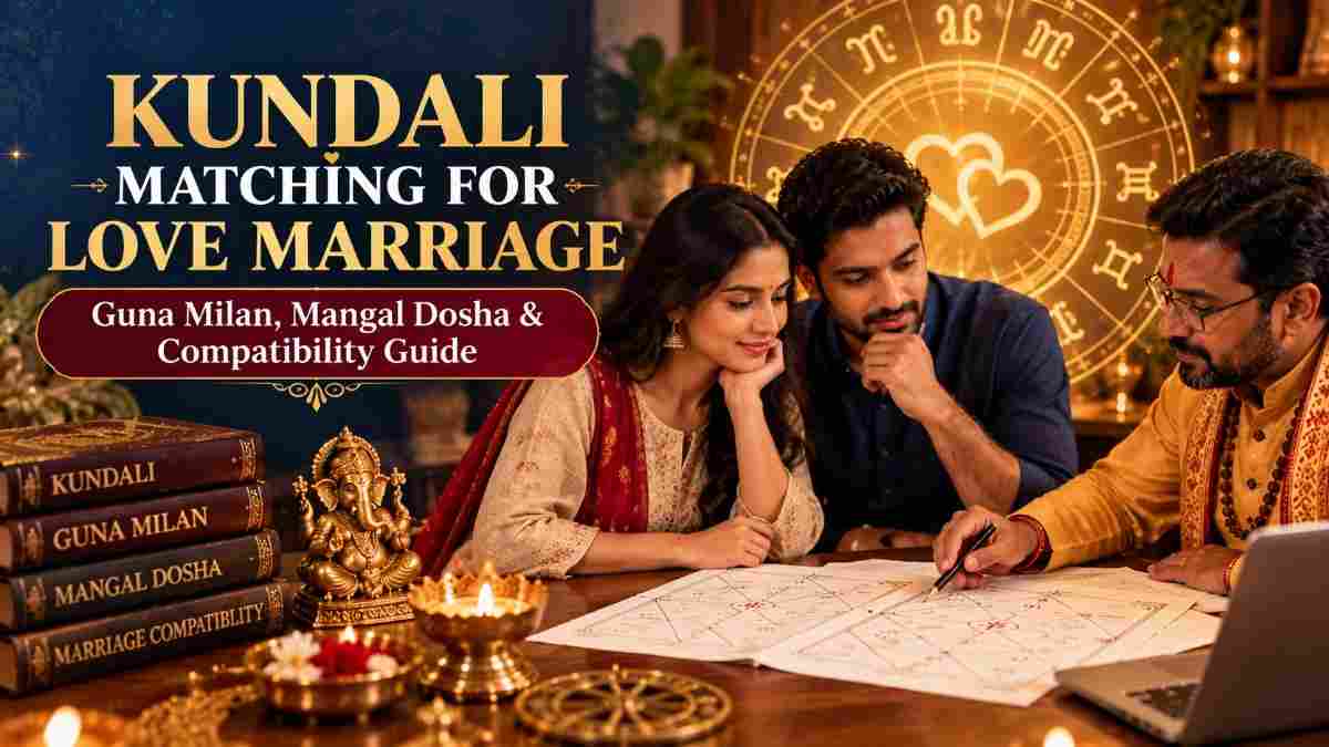What Is Kundali Matching for Love Marriage and Which Factors Are Considered